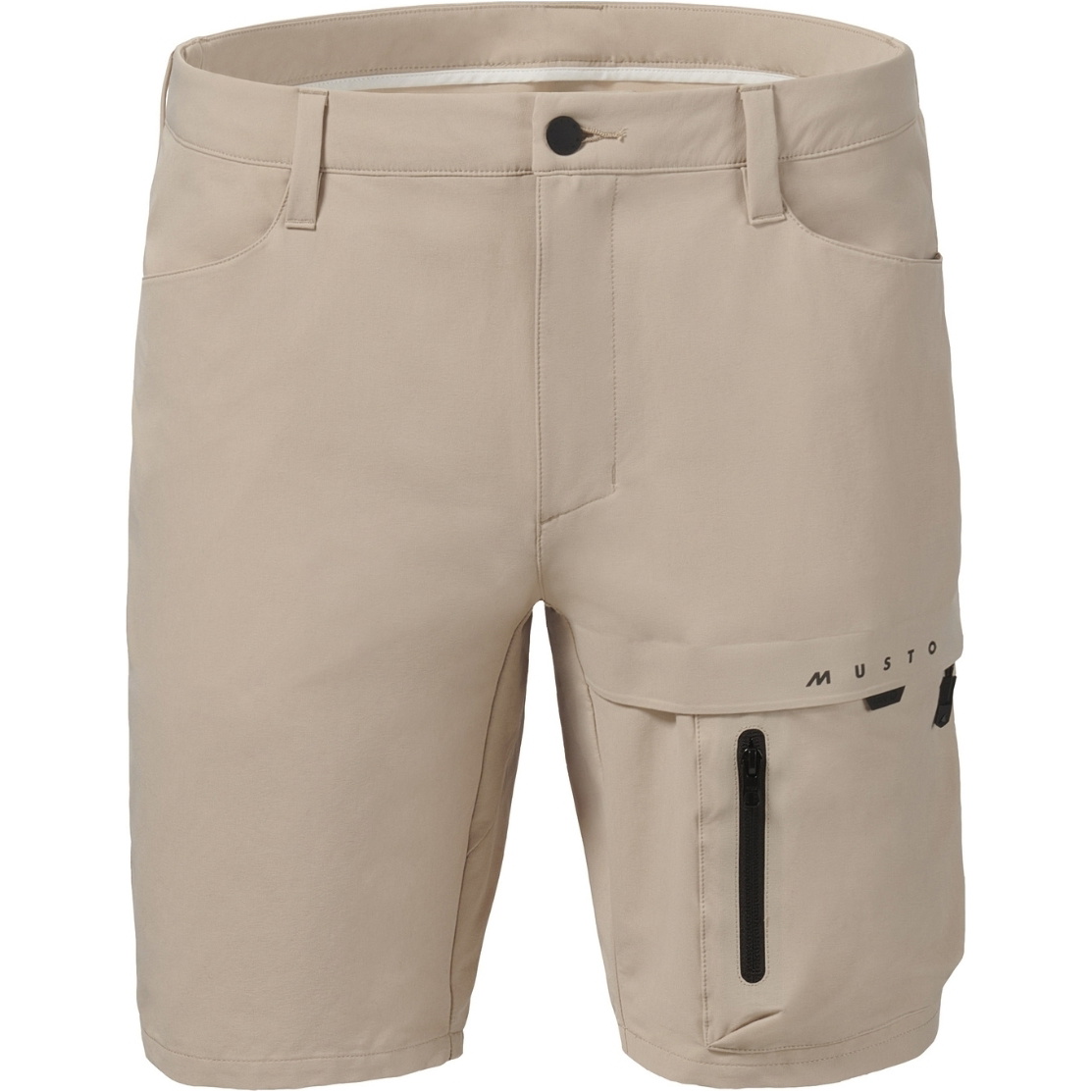 2026 Musto Mens Evo Deck Stretch Short 82423 - Light Stone